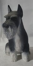 Brileyco Inc Vintage Schnauzer Dog Figure Figurine Gray 1985 6&quot; Tall - $40.00