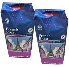 2 Packs BARISSIMO FRENCH DARK ROAST GROUND COFFEE 12-0Z BAG - £17.76 GBP