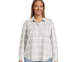 Terra &amp; Sky Women&#39;s Plus Size Button Front Knit Shirt Size OX (14) - $25.73