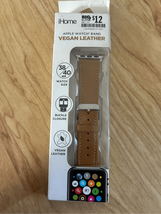 Apple Watch bang Vegan leather brown tan color 38/40 mm - $11.88