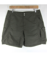 REI Women&#39;s Cargo Shorts sz (16) W38 L7.5 100% Nylon (UPF 50+) Lightweig... - $22.13