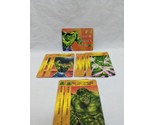 Lot Of (8) Marvel Overpower Hulk Trading Cards - £21.79 GBP