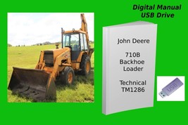 John Deere 710B Backhoe Loader Technical Manual See Description - $23.74