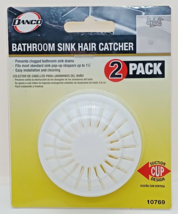Danco Bathroom Sink Hair Catcher 2 Pack #10769 - £3.98 GBP