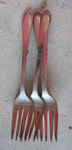 Lot of 4 Vintage 1847 Rogers Bros IS Flatware Forks Same Pattern LOOK - £11.87 GBP