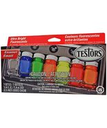 Testors Enamel Paint Set, 9132X, Fluorescent - $581.82 MXN
