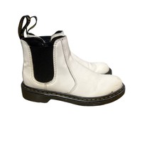 Dr Martens Side Zip Boots Kids Size 2 White - $27.72