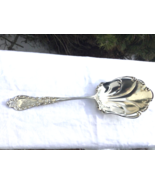 Sterling Berry Spoon Circa 1905 Fancy Pattern - $88.60