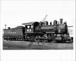 1946 Terminal Railroad Assoc. 53 Steam Locomotive St. Louis, MO Real Photo T4-1 - £37.38 GBP