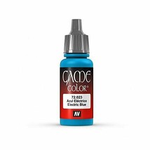 Vallejo Game Color 17 ml Acrylic Paint - Electric Blue  - $9.66 CAD