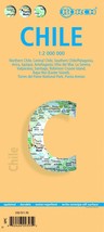 Chile - Laminated Borch Road Map - $234.84 MXN
