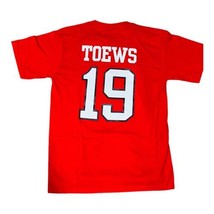 Chicago Blackhawks Red NHL Hockey T-Shirt  Youth Size L  NWT #19 Toews - £13.26 GBP