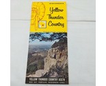 Wisconsins Yellow Thunder Country Portage Map Brochure - £14.12 GBP