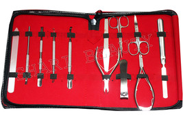 New 12 Pcs High Quality Stainless Steel Manicure And Pedicure Beauty Tools Set - £40.40 GBP