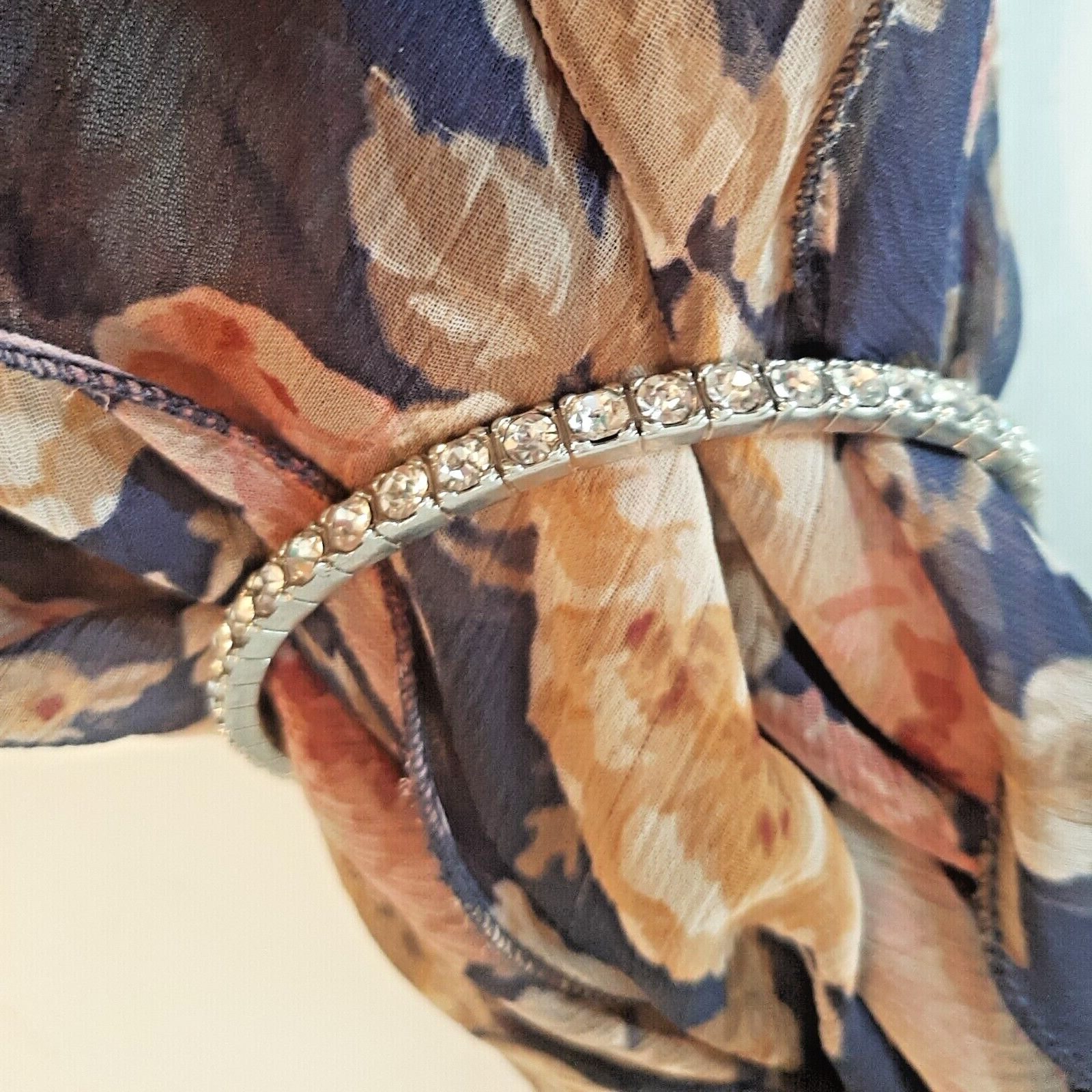 Primary image for Clear Crystal Bangle Bracelet Designer Gorgeous Bling Sparkly