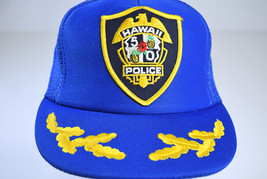 Hawaii Five-0 5-0 Police Blue Snapback Foam Mesh Truckers Hat Cap Scramb... - $27.12