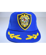 Hawaii Five-0 5-0 Police Blue Snapback Foam Mesh Truckers Hat Cap Scramb... - $27.12