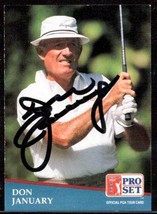 Don January Signed Autographed 1991 Pro Set PGA Golf Card - £4.74 GBP