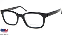 New Ermenegildo Zegna VZ3629 Col 0700 Shiny Black Eyeglasses 52-21-145 B39 Italy - £69.37 GBP