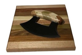 Handmade Made in USA Wood Cheeseboard Cutting Chopping Board 8&quot; X 9&quot; and... - $1,660.63 MXN
