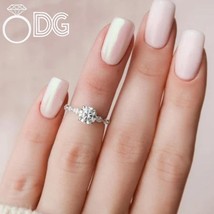 1.50 CT Round Brilliant Cut Moissanite Engagement Ring – 925 Sterling Si... - $3,734.05 MXN