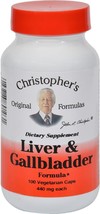 Dr. Christopher&#39;s Original Formulas Liver and Gall Bladder Formula Capsules, 100 - £17.51 GBP