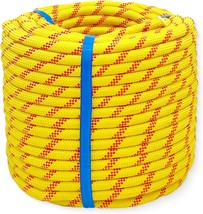 Arborist Rigging Rope Bull Rope (1/2 In X 150Ft) Polyester Braided Arborist Rope - £74.63 GBP