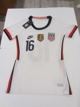 Rose Lavelle #16 USA USWNT Stadium White Home Womens Soccer Jersey 2020-2021 - £63.86 GBP