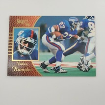 1996 Pinnacle Rodney Hampton #29 Select New York Giants Football Card - £0.80 GBP