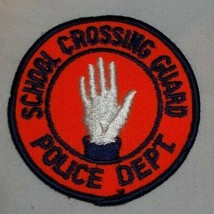 New Embroidered Uniform Patch SCHOOL CROSSING GUARD POLICE DEPARTMENT NOS - £5.44 GBP