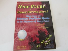 New Clues To Harry Potter: Book 5 Galadriel Waters Softcover Book 2ND Ed 2003 - £6.27 GBP