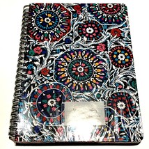 Vera Bradley Mini Notebook Pocket 160 Lined Pages Stained Glass Medallion - £16.09 GBP