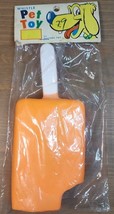 Vintage Eastern Toys Rubber/Vinyl Whistle Pet Squeak Toy Orange Dreamcyc... - $33.91 CAD
