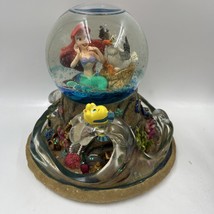 Vintage Disney Little Mermaid Musical Water Globe Ariel - Lights Up And Sings - £128.08 GBP