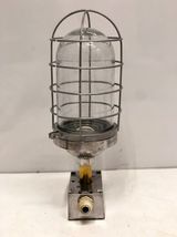 Original Vintage Ship Salvaged Old Aluminum Bulkhead Light Fixture Lot of 2 - $236.61