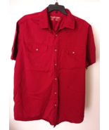 Big &amp; Tall SHORT SLEEVE DENIM And Twill SHIRT MEN&#39;S 2X BOULDER CREEK by ... - $32.24 CAD