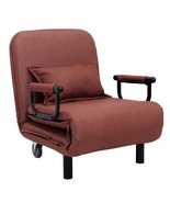 3-in-1 Convertible Sofa Bed with 5-Position Adjustable Backrest and Lumb... - €222,68 EUR