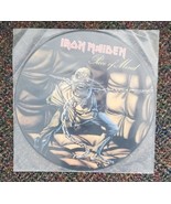 IRON MAIDEN PIECE OF MIND PICTURE DISC PD 12&quot; RECORD RARE UK PROMO 1983 ... - £156.99 GBP