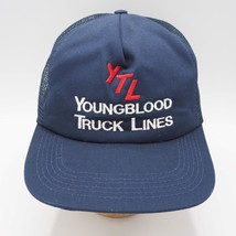 Rete Snapback Stile Camionista Contadino Cappello Youngblood Camion Strisce - £37.20 GBP