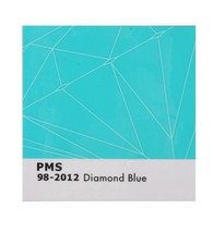 Diamond Supply Co 3&quot;x3&quot; Pantone PMS 98-2012 Vinyl Decal Skateboarding Sticker - £3.50 GBP