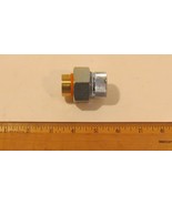 JOMAR DIELECTRIC UNION, 3/4&quot; FIP X 3/4&quot; FIP, Polished Metal - $12.25