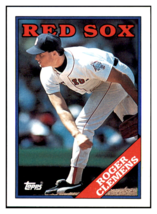 1988 Topps Roger
  Clemens   Boston Red Sox Baseball Card
  GMMGD - £1.42 GBP