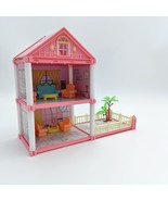 LINASHI Dolls&#39; houses Exquisite Plastic Doll House for Kids 3 4 5 6 Year... - $50.47 CAD