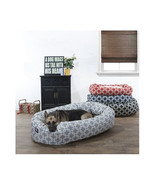 MajesticPet 40 in. Links Sherpa Donut Pet Bed Grey - $2,243.57 MXN