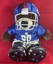 Build A Bear NFL New York Football Giants Teddy Bear Stuffed Plush With ... - $37.29