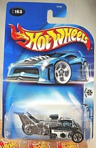 2004 Hot Wheels #163 Roll Patrol WHATTA DRAG Black w/Chrome 5 Spoke Wheel - $7.50