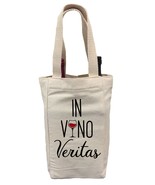 In Vino Veritas Wine Bag, In Vino Veritas Wine Tote , Wine Tote Gift Bag - £11.95 GBP