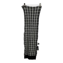 Inc International Concepts Tweed Knit Muffler Scarf Black One Size New - £14.60 GBP