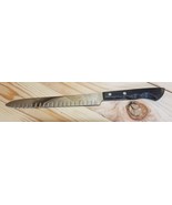 Vintage Ekco Flint Stainless Fluted Edged 9 in Blade Slicing Knife Made ... - €22,16 EUR
