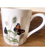 royal kendal fine bone china Whit Small Mug 1985 England Butterfly Design - $12.95 CAD